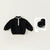 Autumn And Winter Clothing Padded Baby Stand-up Collar Tops For Men - Enfance-Heureuse