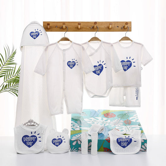 Summer Thin Newborn Clothes Baby Gift Set - Enfance-Heureuse
