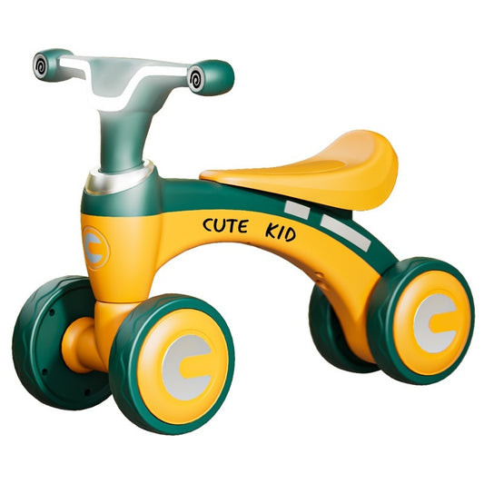 Stepless Four-wheel Children's Balance Bike - Enfance-Heureuse