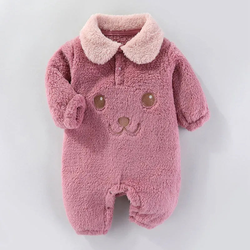 Keep Baby Warm Long Woollen Trousers Jumpsuit