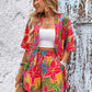 Printed Half Sleeve Top and Shorts Set - Enfance-Heureuse