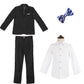 Children's Suit Boys Solid Color Flower Girl Dress Catwalk Performance Clothing - Enfance-Heureuse