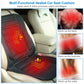 Heated Car Seat Cushion 12V Auto Seat Cover Warmer With Adjustable Temperature Controller For Cars Trucks - Enfance-Heureuse