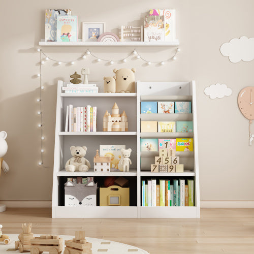 Wooden Toy Storage Organizer Cabinet - Enfance-Heureuse