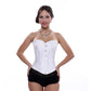 Sexy Steel Rib Lace-free Jacquard Chest Support Court Corset - Enfance-Heureuse