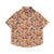Retro Printed Shirt Short Sleeve Loose Design - Enfance-Heureuse