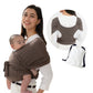 Summer Cotton Cross Simple Baby Carrier - Enfance-Heureuse