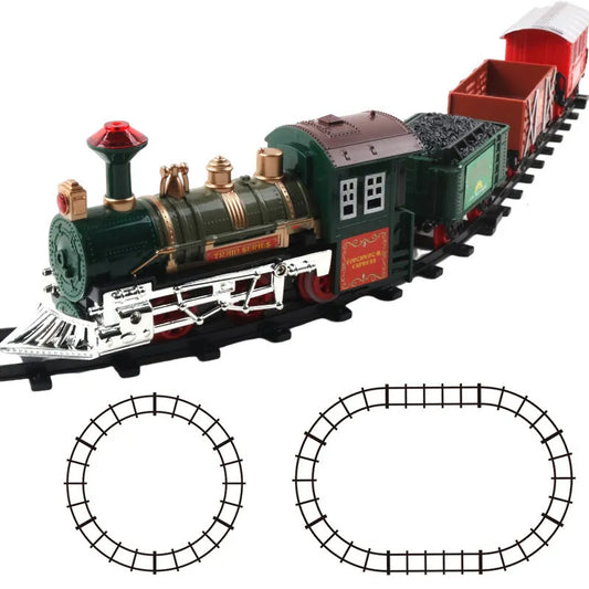 Electric Rail Car Children's Toy Simulation Train Boy Toy - Enfance-Heureuse