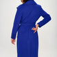 Coalition LA Double-Breasted Longline Coat with Belt - Enfance-Heureuse