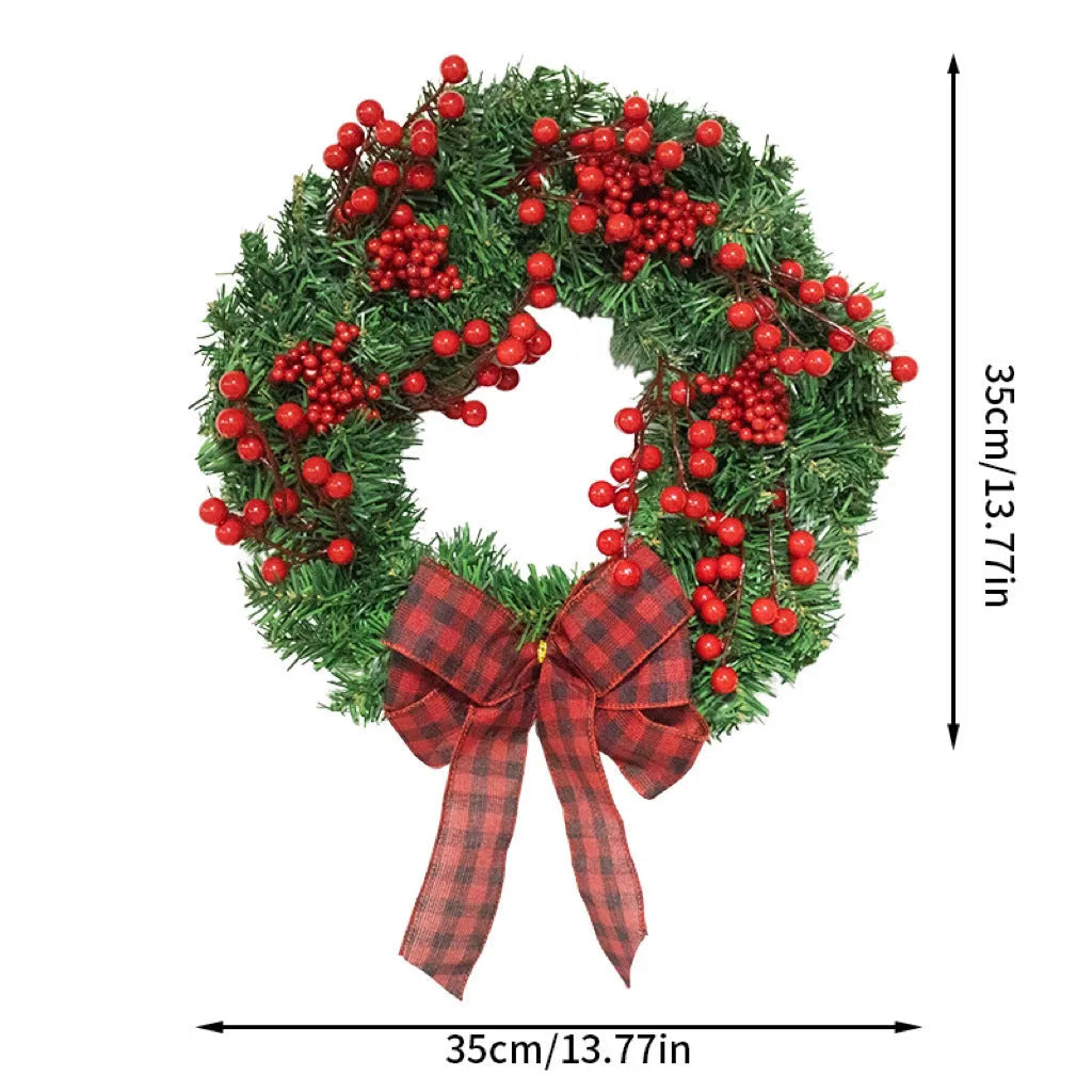 Red Berry Garland Hanging Garland Festival Wall Decoration Layout Props - Enfance-Heureuse