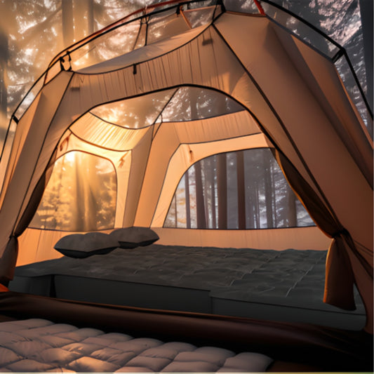 Truck Bed Air Mattress Inflatable Air Mattress For 5.5-5.8ft Short Truck Pickup Air Mattress For Camping Outdoor Bed Mattress For Travel Quick Inflation Mattress With Carry Bag - Enfance-Heureuse