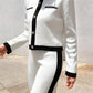 New Elegant Style Round Neck Long-sleeve Suit - Enfance-Heureuse