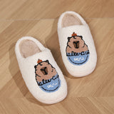 Cute Capibala Cotton Slippers Cartoon - Enfance-Heureuse