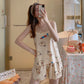 Women's Fashion Simple Camisole Homewear Pajamas Two-piece Set - Enfance-Heureuse