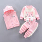 Children's Clothing Baby Three Piece Set - Enfance-Heureuse