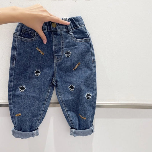 Casual Children's All-match Long Pants - Enfance-Heureuse