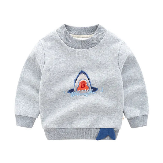 Sweat-shirt coréen pour garçon avec cachemire