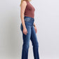 Judy Blue Full Size Washed Straight Leg Jeans with Pockets - Enfance-Heureuse