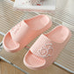 Cute Cat Slippers Summer Women Home Shoes Bath Thick Platform Non-Slip Slides Indoor Outdoor - Enfance-Heureuse