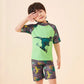 Plus Size Youth Trunks Swimming Cap Suit - Enfance-Heureuse