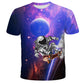 Digital Print Astronaut T-Shirt - Enfance-Heureuse