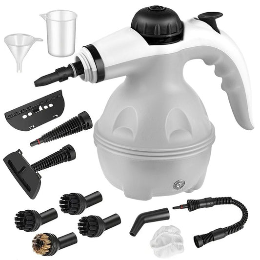 Grenade Steam Cleaner, Pressurized Handheld Cleaner For Household Use, Equipped With 12 Accessories, For Multiple Surfaces And A Powerful Home Steam Machine For Cleaning In Various Scenarios. - Enfance-Heureuse