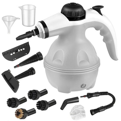 Grenade Steam Cleaner, Pressurized Handheld Cleaner For Household Use, Equipped With 12 Accessories, For Multiple Surfaces And A Powerful Home Steam Machine For Cleaning In Various Scenarios. - Enfance-Heureuse