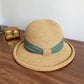French Straw Sun Protection Bow Curling Temperament Straw Hat