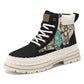 Men's Casual All-match Worker Boot High-top Shoes - Enfance-Heureuse