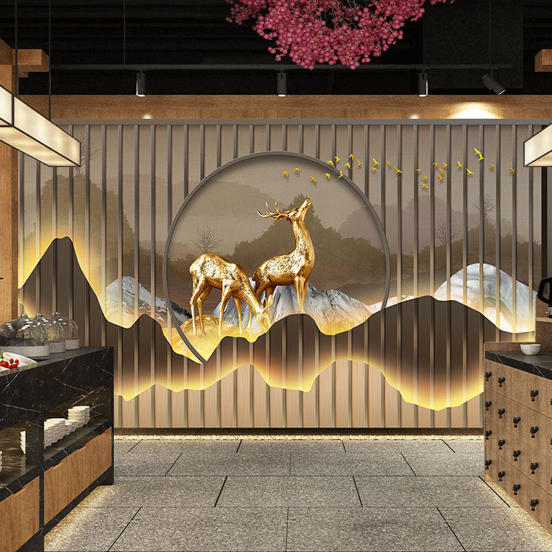 Papier peint de luxe pour nouveau bureau chinois