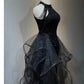 Black Evening Dress For Women - Enfance-Heureuse