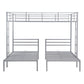 Full Over Twin Twin Size Bunk Bed With Built-in Shelf - Enfance-Heureuse