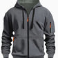 Zipper Hooded Sweatshirt Men's Sports Casual Cardigan Coat