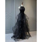 Black Evening Dress For Women - Enfance-Heureuse