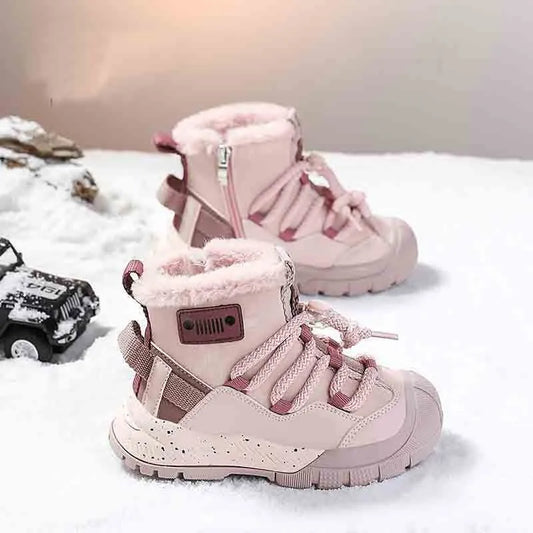 Children's Sneaker Waterproof Snow Fleece-lined - Enfance-Heureuse