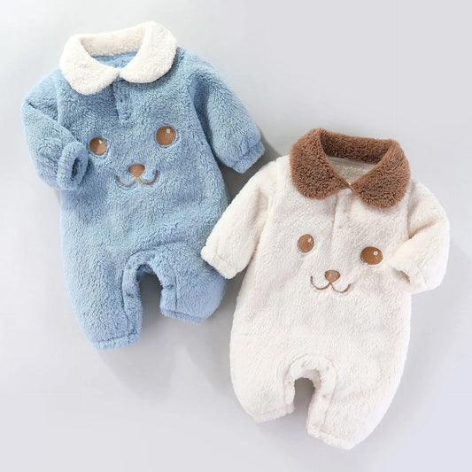 Keep Baby Warm Long Woollen Trousers Jumpsuit