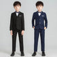 Children's Suit Boys Solid Color Flower Girl Dress Catwalk Performance Clothing - Enfance-Heureuse