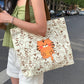 Cute Bear Printed Canvas Bag Women All-match Shoulder Bags Student Large Capacity Daily Handbags - Enfance-Heureuse