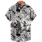 Men's 3D Digital Printing Tropical Forest Animal Hawaiian Shirt - Enfance-Heureuse