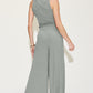 Basic Bae Full Size Ribbed Tank and Wide Leg Pants Set - Enfance-Heureuse
