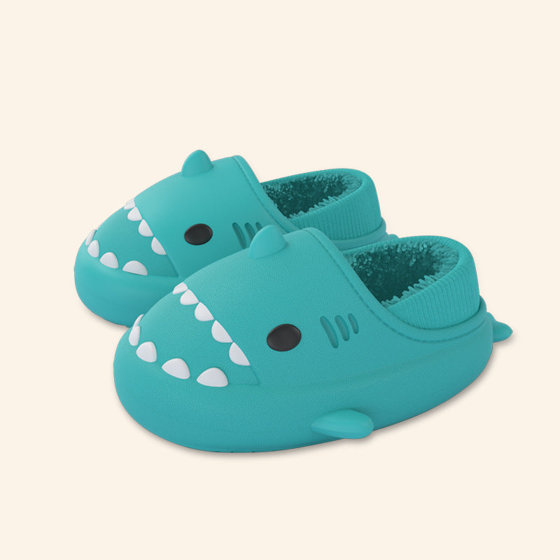 Three-dimensional Cartoon Shark Children Eva Slippers - Enfance-Heureuse