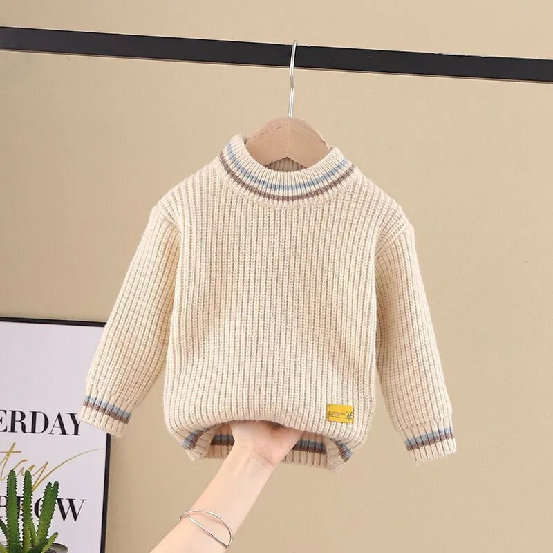 Pull à col rond pour enfants