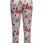 Ladies' Printed Waist Slimming And High Waisted Fashionable Pants - Enfance-Heureuse