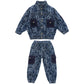 Fashion Simple Print Boy Denim Suit - Enfance-Heureuse