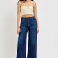 RISEN High Rise Crop Wide Jeans - Enfance-Heureuse