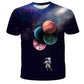 Digital Print Astronaut T-Shirt - Enfance-Heureuse