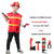 Children's Performance Wear Firefighter Worker Professional Role Play - Enfance-Heureuse