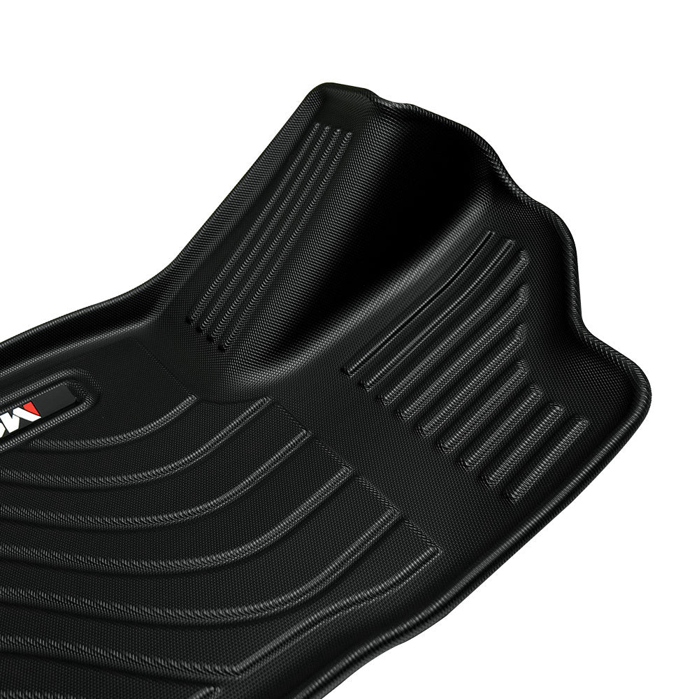 All-Weather TPE Front And Rear Row Floor Liners Floor Mats Fit For Toyota Tundra CrewMax Cab 2022-2025, Custom Fit Tundra Car Mats