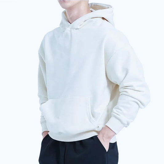 Men's Sweatshirt Loose Sweatshirt Drop-shoulder Sleeve Hoodie - Enfance-Heureuse