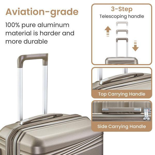 4-piece Suitcase Set - Enfance-Heureuse